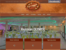 Tablet Screenshot of bazen-olympic.com